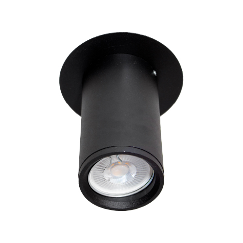 Cabezal gu10 extra largo ar111 xl tuba negro